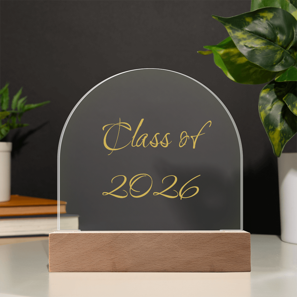 Class of 2026 Graduation Plaque