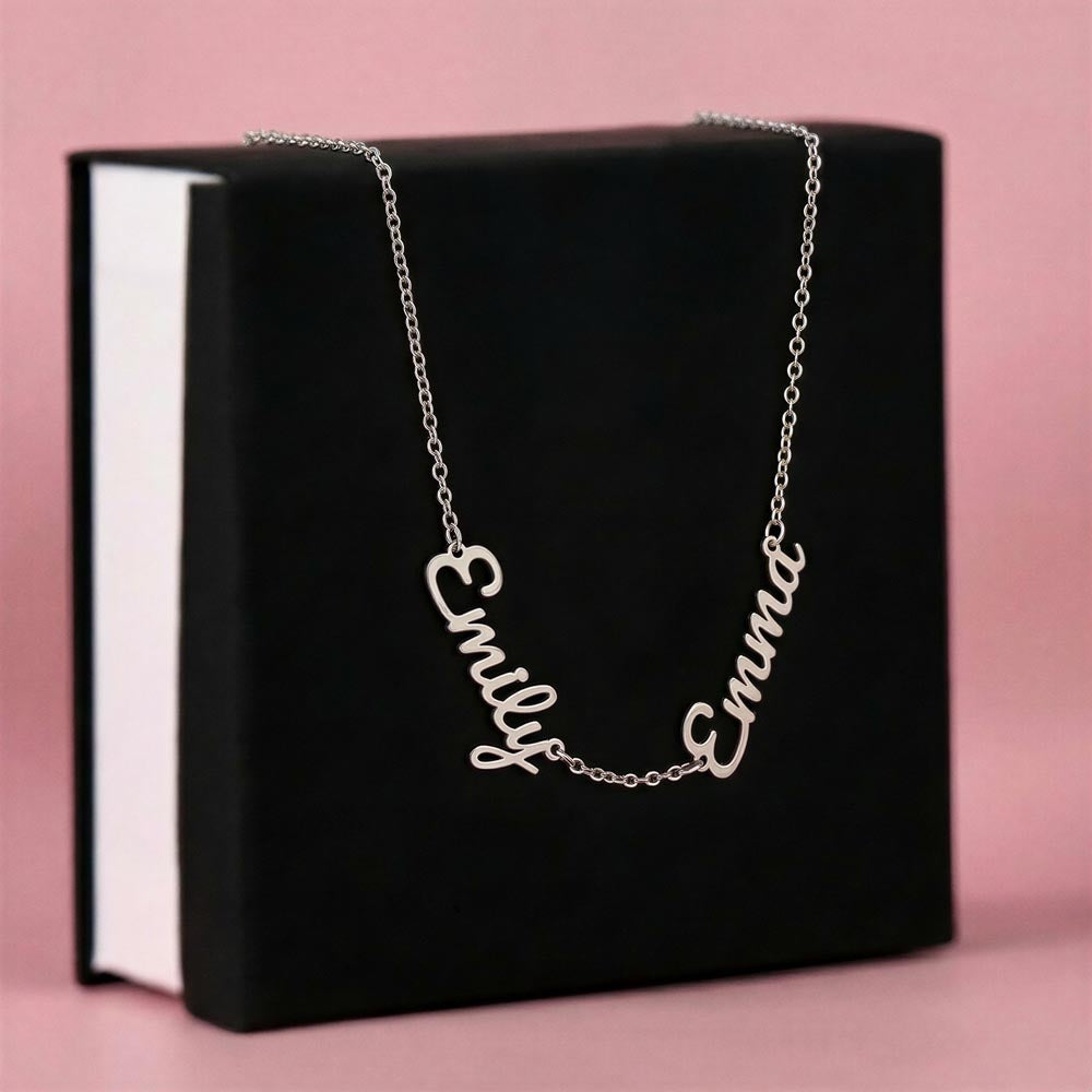 Multiple Names Necklace