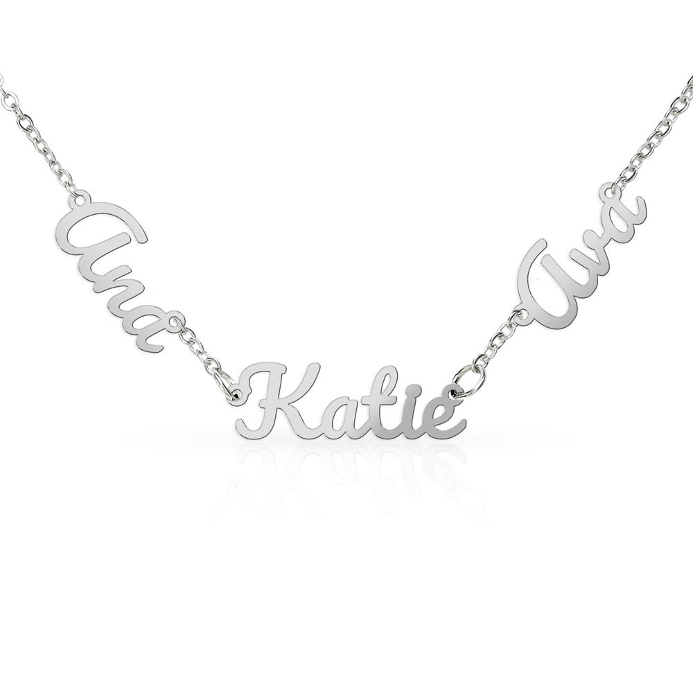 Multiple Names Necklace