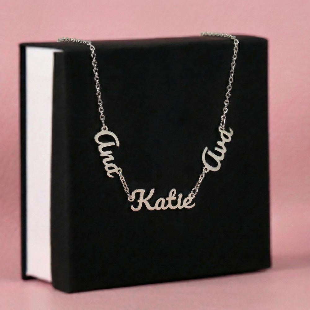 Multiple Names Necklace