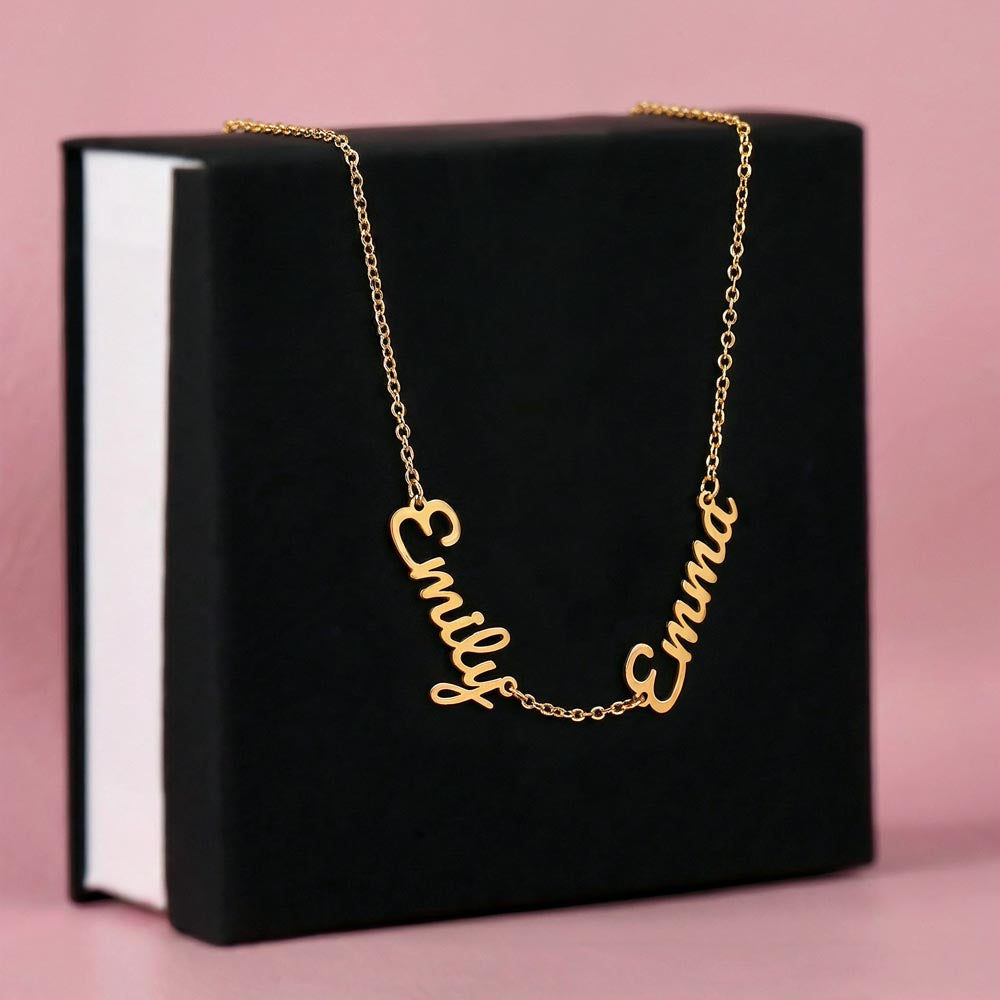 Multiple Names Necklace