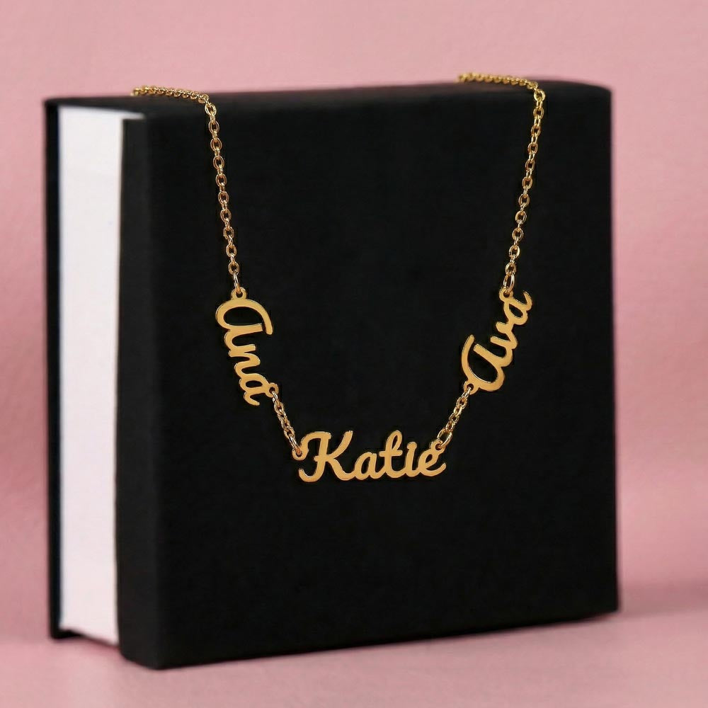 Multiple Names Necklace