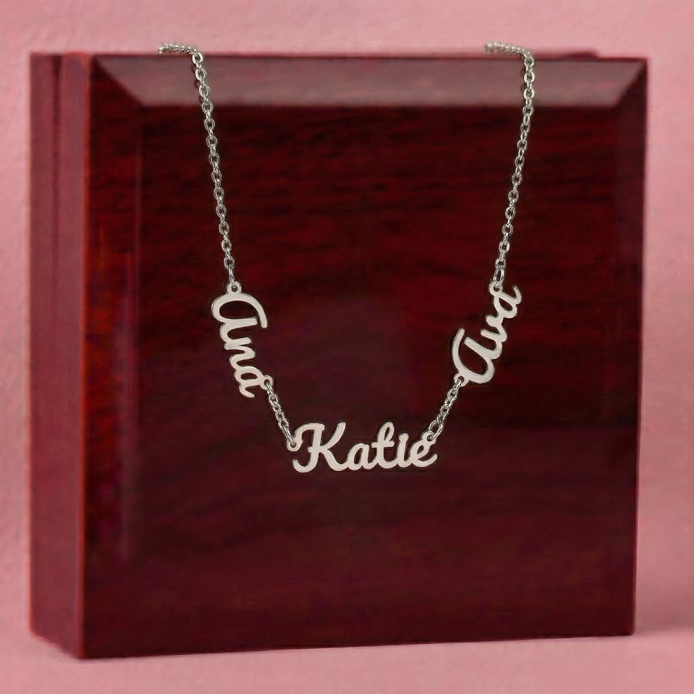Multiple Names Necklace