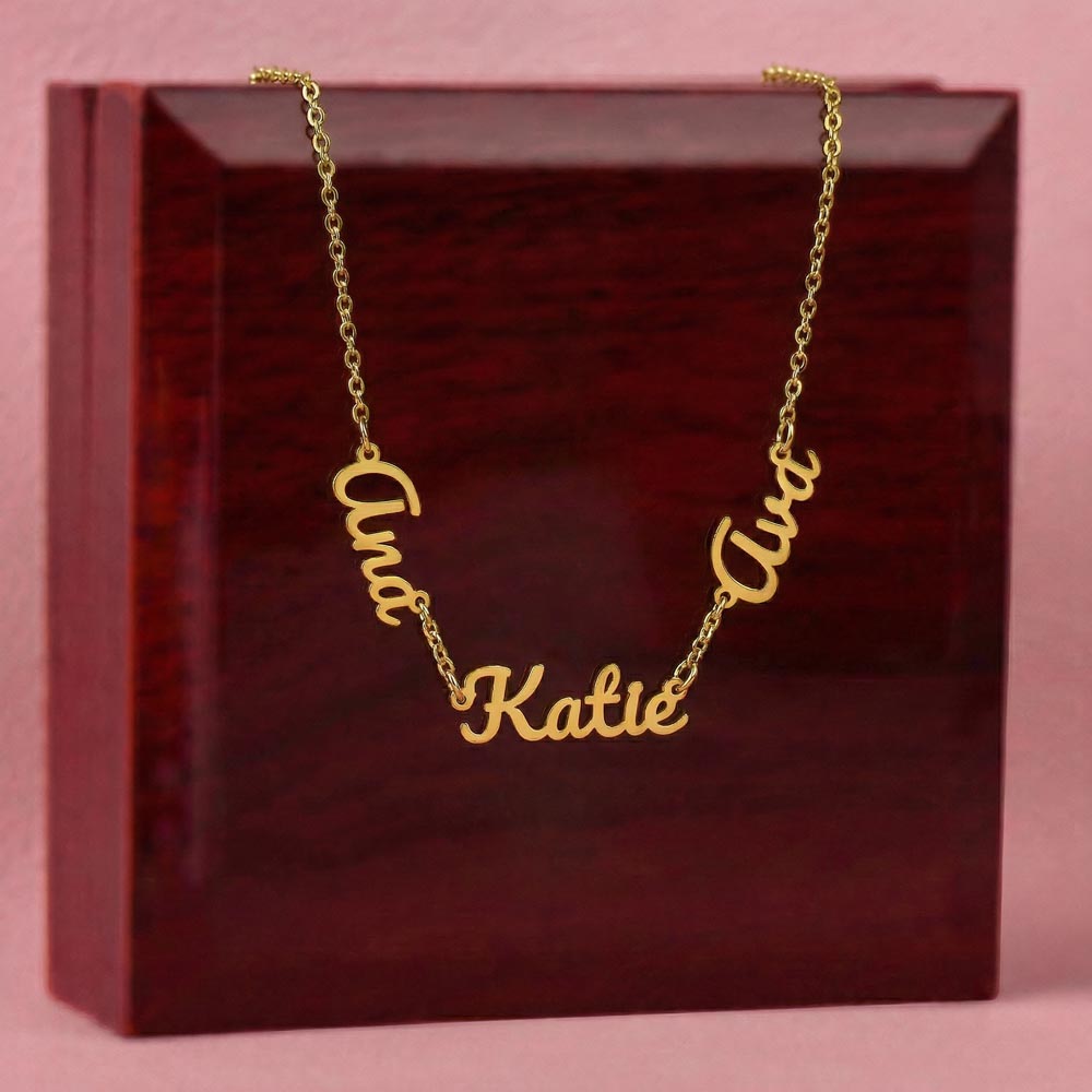 Multiple Names Necklace