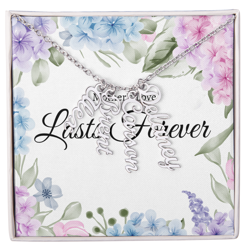 A Mother's Love - Multi Name Necklace