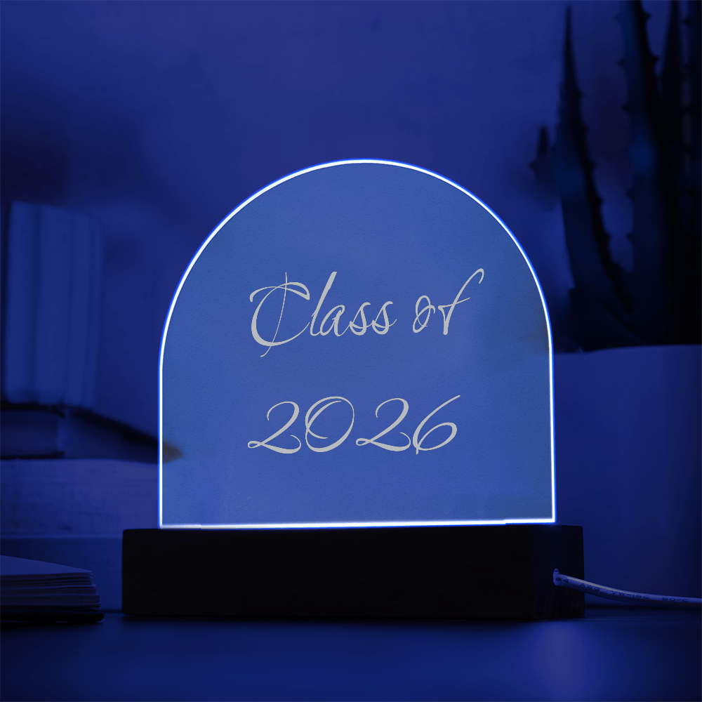 Class of 2026 Graduation Plaque