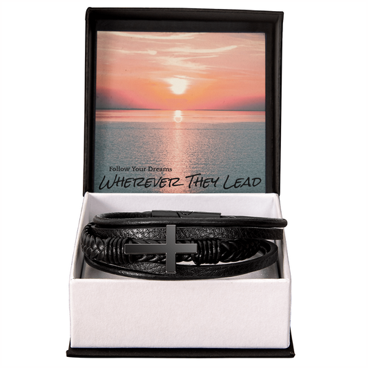 Follow Your Dreams Cross Bracelet