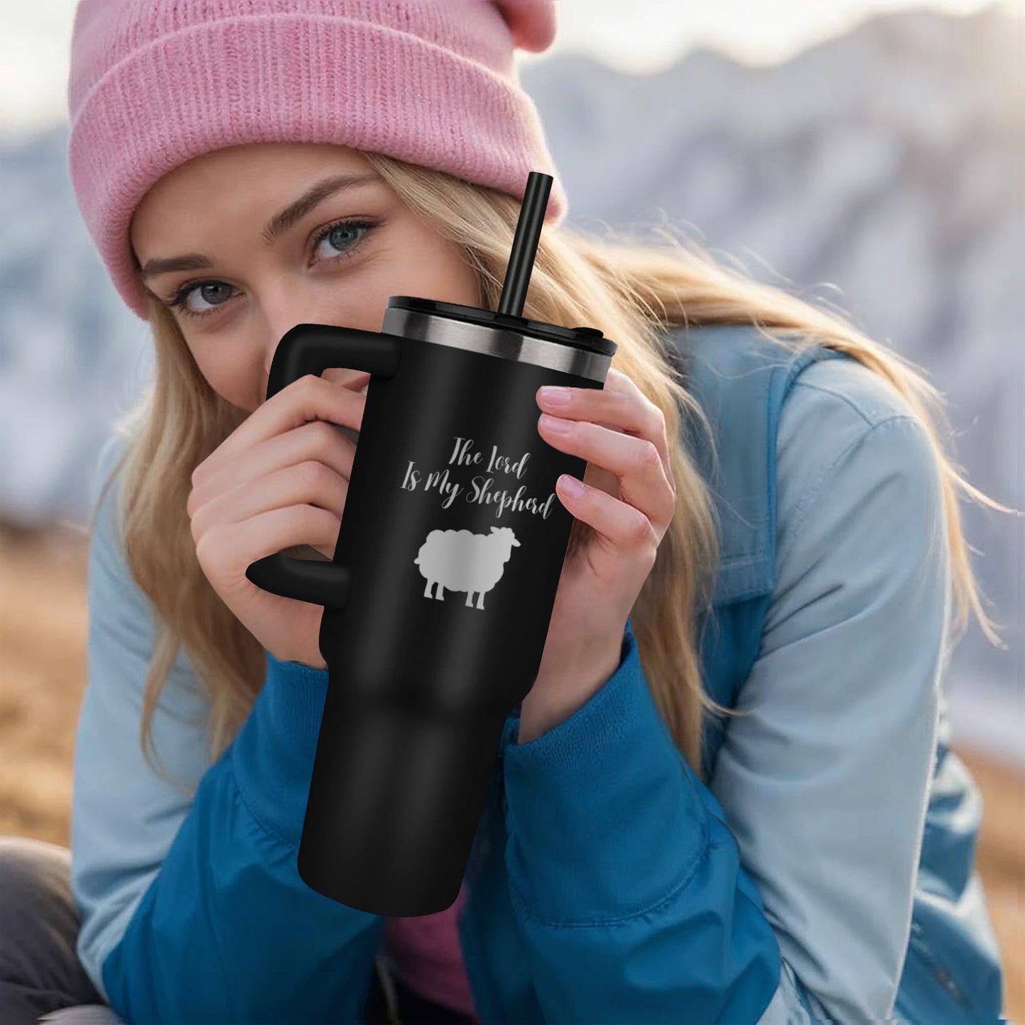 The Lord Is My Shepherd Tumbler