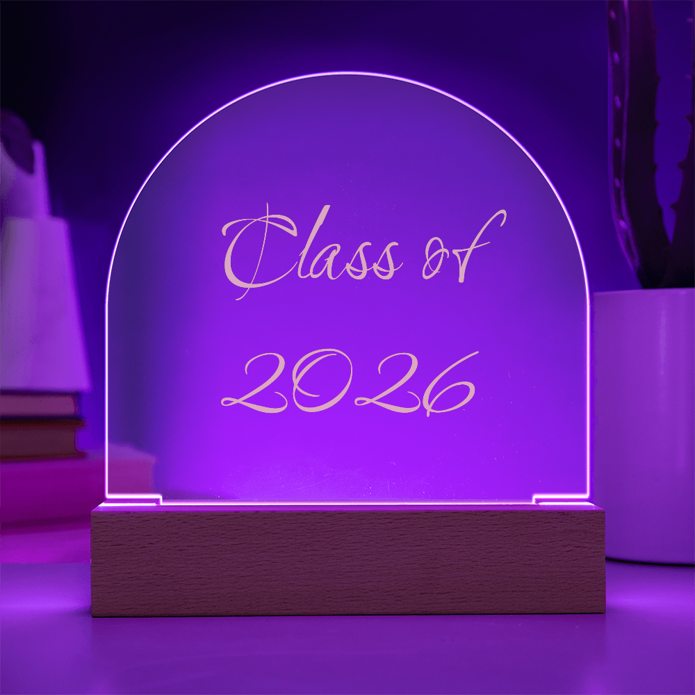 Class of 2026 Graduation Plaque