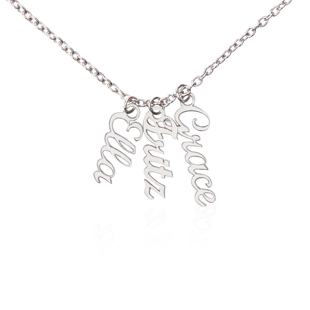 Multi Name Necklace
