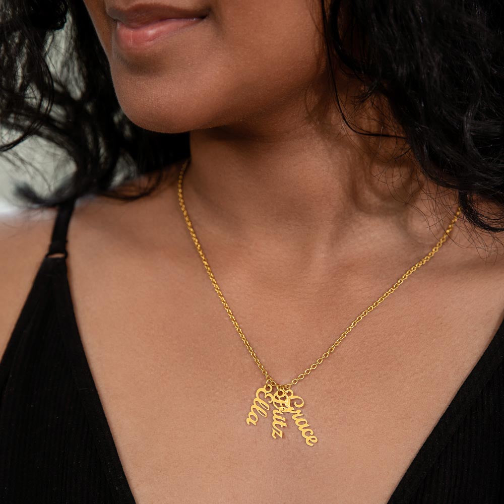 Multi Name Necklace