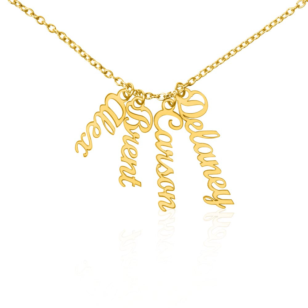 Multi Name Necklace