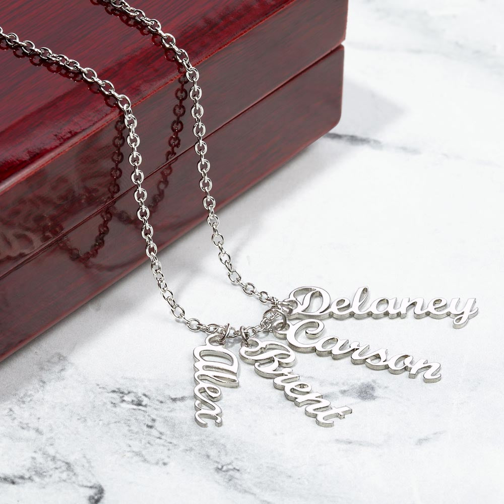 Multi Name Necklace