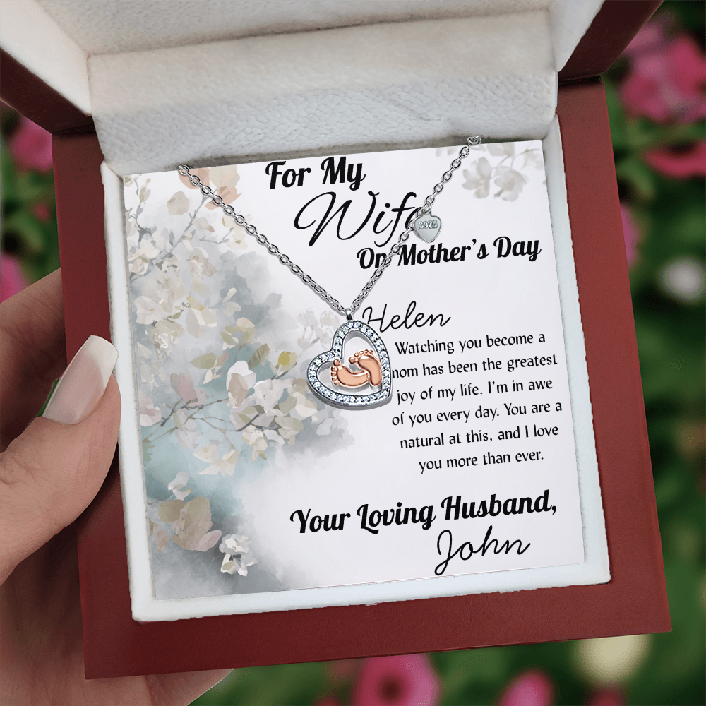 For My Wife On Mother's Day Necklace