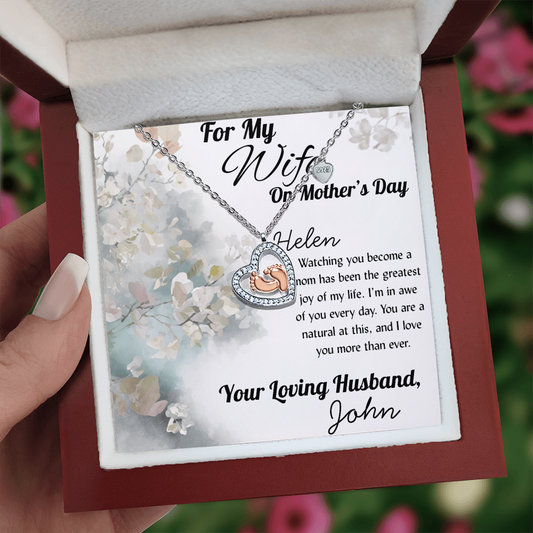 For My Wife On Mother's Day Necklace