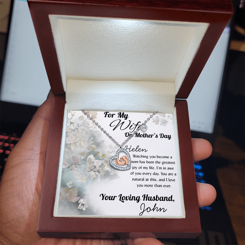 For My Wife On Mother's Day Necklace